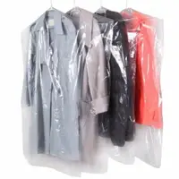 在飛比找樂天市場購物網優惠-防塵罩衣服收納袋幹洗掛衣袋大衣西裝防塵袋用塑料防塵防塵