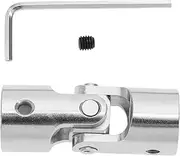 VGOL 1 Set Metal Universal Coupling Gimbal Crank Drive Knee Joint M5 Carbon Steel Universal Joint Coupling Components for Blinds Rolling Shutter Model Vehicle Ship