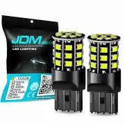 JDM ASTAR 2835 33SMD 7443 7440 6000K White LED Back Up Reverse Light Backup Bulb (for: Honda)