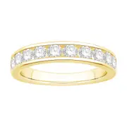 Bevilles Anniversary Ring with 1ct of Laboratory Grown Diamonds in 18kt Yellow Gold
