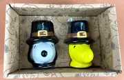 Peanuts Snoopy Thanksgiving Salt & Pepper Shakers Woodstock Rae Dunn NEW
