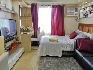 波布拉西昂公寓套房 - 22平方公尺/1間專用衛浴Avida Davao Honeymoon Suite FAST20mbps NETFLIX