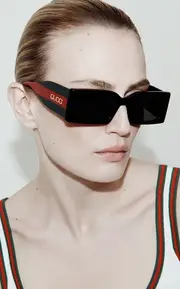 [Gucci] Square-Frame Acetate Sunglasses