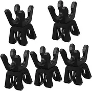 5pcs Agility Pole Clips Durable Training Equipment for Soccer and Basketball Quick Attachment Marker Pole Buckles Versatile for Sports Grounds and Learning Institutions