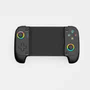 Mobile Gaming Controller for Iphone/Android, Hall Effect Joysticks Wireless Phone Controller with RGB, Suitable for PUBG, Fortnite, Call of Duty Mobile Gamers, Black