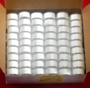 Janome Prewound Embroidery Machine Bobbins Box of 108
