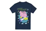 Peppa Pig Mens Disco Daddy T-Shirt (Navy) - UTTV5057