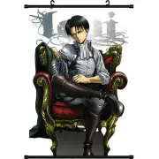 Poster Attack on Titan Wall HD Print Hot Anime Scroll Art Decor Mural Gift #11