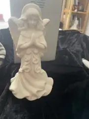 Angel Of Light Candle holders (2) By Party Lite. Original Box & Candle