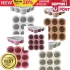 Silicone Baby Food Storage Freezer Pod Container Ice Cube Molds Reusable Tray