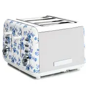 Laura Ashley 4 Slice Toaster - China Rose LAT4CR