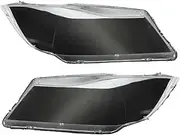 CLZCNQLX Headlamp Shade Shell Head Lamp Clear Housing Compatible for BMW 3 E90 E91 Sedan 2005-2012 1Pair Car Xenon Headlight Lens Cover and Rubber Tape