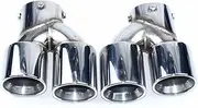 Car Exhaust tip Carbon Fiber Exhaust Tip Compatible For BMW G20 G21 M340i G42 M440i G22 M240i MPE 2019 2020 Muffler Tip Exhaust System(1)