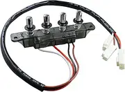 Ronyme Universal Pushbutton Switch for Range Hood Equipment, as described, 4 Pushbutton