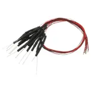 0402 Pre-Wired Micro LED, 12 Pcs 9-12V Emitting Diodes for Model, 9.8", Pink