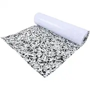 Boat Flooring Carpet Eva Foam Decking Sheet Boat Pad Eva Boat Decking Sheet Nonslip Boat Flooring Mat Boat Deck(Black and White Camouflage)