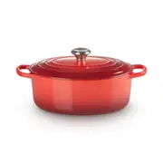 Le Creuset Signature Oval French Oven Cerise 27cm (4.1L)