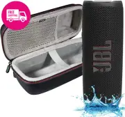 JBL Flip 6 Waterproof Bluetooth Speaker + Hard Case – Bold Sound, Portable