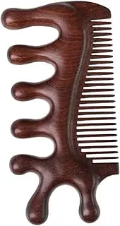 Healeved Wooden Scalp Massager Comb Ergonomic Portable Travel Tool for Scalp Relaxation Natural Wooden Design Multi Use Neck and Head Massager Smooth Surface for Comfortable Handling
