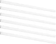 NUOBESTY 6 Pack White Painting Pens for Sewing Tailors Chalk Pencil Marking Pen for Fabric Ceramic Glass