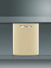 Smeg Built In Retro Dishwasher Cream