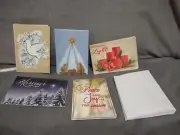 Christmas Card Lot 30 With Envelopes Assorted