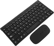 SECFOU Layout Wireless Keyboard Mouse Set Computer Accessory Sturdy Resin Modern Design