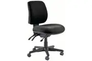 Buro Roma Mid Back 3 Lever No Arms Black