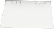SHOWERORO Simple Binder Cover Frosted Acrylic Notebook Planner for School Office Travel