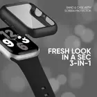 For Apple Watch 4 5 6 SE Case Screen Protector with band 40mm and 44mm