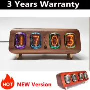 Bluetooth Clock IN12 Glow Tube Clock Nixie 20° angle 4-Digit Electronic Clock