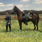 W.Britain 31325 Federal Cavalry Trooper Holding Horse (Britains)