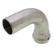 Viega 80500 1/2" SS 90-Degree Street Elbow ProPress w/ EPDM Seal