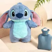 Stitch Plush Hot Water Bottle Perfect Winter Hand Warmer