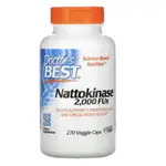 [免運] [現貨] DOCTOR’S BEST NATTOKINASE 納豆激酶 2000FU 270顆 素食膠囊