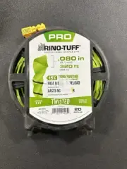 Universal Fit .080 in. x 320 ft. Pro Twisted Line for Gas Corded Trimmer Part