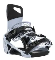 2025 Nidecker Supermatic Snowboard Bindings Large (8.0-10.5) Cannon Blue
