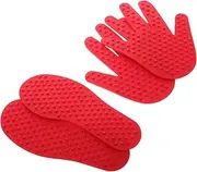 ERINGOGO Interactive Sensory Toys 1 Set of Hand and Foot Sensory Pads for Kids Soft Tactile Floor Dots