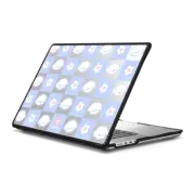 MacBook Pro 16-inch (M1 - M4) Impact Case Bichon Bibo Dog Pastel Checker with Flower