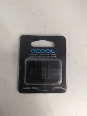 Alphacool 16/10 Compression Fitting G 1/4 Deep Black