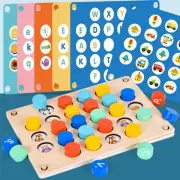 Wooden Memory Chess Matching Game: Family Board Games For Kids And Adults