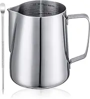 Espresso Steaming Pitcher 900ml,Espresso Milk Frothing Pitcher 32 oz,Coffee Milk Frothing Cup,Coffee Steaming Pitcher (32 oz/900ml)