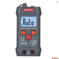 在飛比找蝦皮購物優惠-Njty 手掌大小 LCD 數字萬用表自動量程 NCV 40