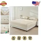 Luxurious Cooling Twin Fitted Sheet & 2 Pillowcase Set - 300 Thread Count Sateen