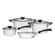 Tramontina Solar 4 Piece Stainless Steel Cookware Set