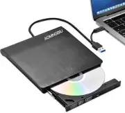 External CD/DVD Drive for Laptop USB 3.0 Portable +/-RW CD Burner Writer Read...