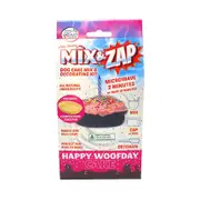 Mix & Zap Pink 10cm Happy Woofday Dog Birthday Cake Kit by Wagalot
