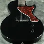 Gibson Les Paul Junior Ebony Electric Guitar with Hard case from JAPAN
