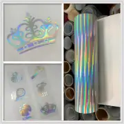 Holographic Craft Vinyl Cutting Vinyl For CAR Cup Wall Stickers Adhesive sticker