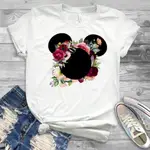 GRAPHIC FLOWER WOMENS T-SHIRT 時尚米老鼠男女通款T恤衫